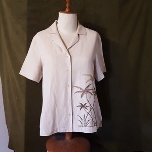 Tommy Bahama  size M  ladies blouse